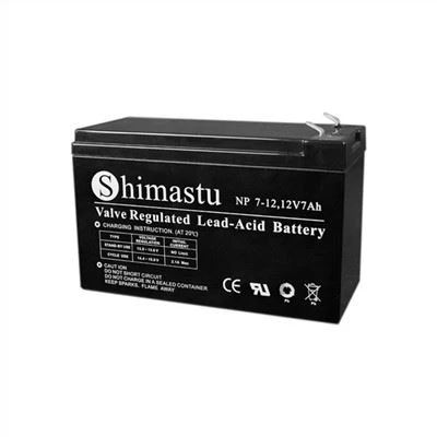 Valve Regulated Lead Acid Battery 12V 7AH